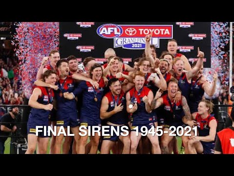 VFL/AFL Grand Finals 1945-2021 (Final Siren)