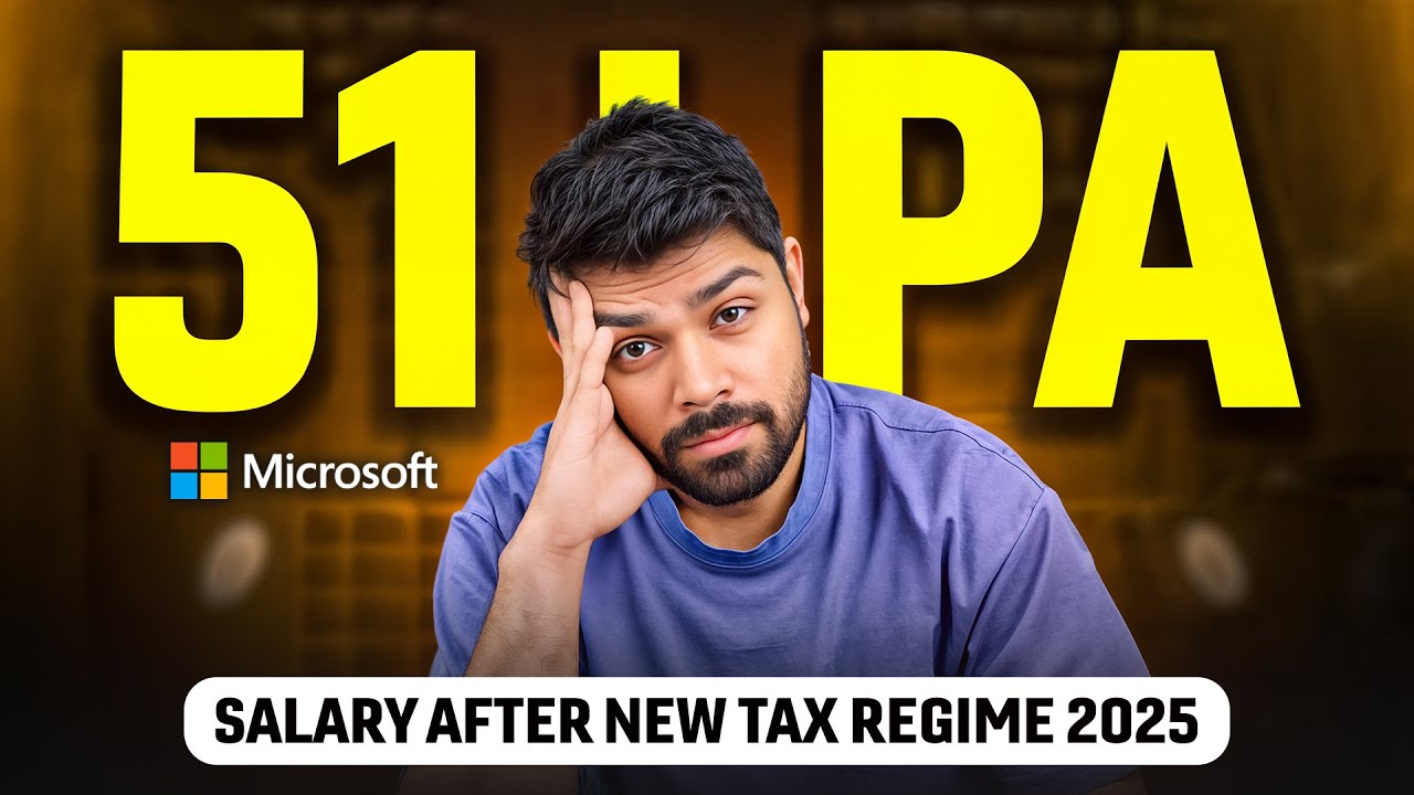 Analyzing Microsoft Engineer's Take-Home Pay After Taxes: New Tax Regime Breakdown