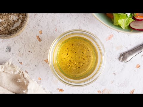 Essig-Öl-Dressing: Salatdressing Basics