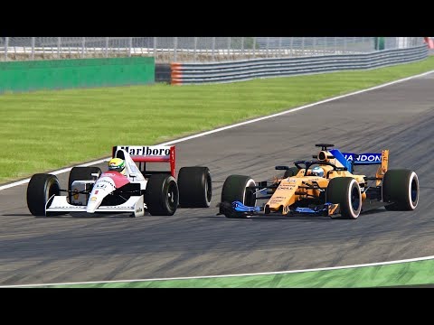 McLaren F1 2018 vs McLaren F1 1991 - Monza