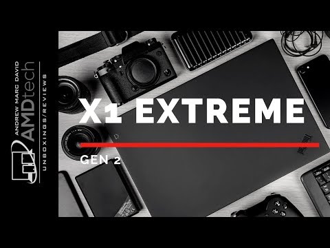 External Review Video MR-VSrul6lk for Lenovo ThinkPad X1 Extreme G2 Laptop