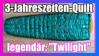 Ultralight Quilt "TWILIGHT" » bester 3-Jahreszeiten-Schlafsack fürs Geld von Aegismax/Wind Hard