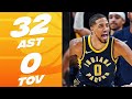 Tyrese Haliburton Made NBA History With 32 Assists & 0 Turnovers!