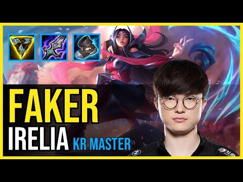 Faker - IRELIA vs. LULU Mid | KR Master