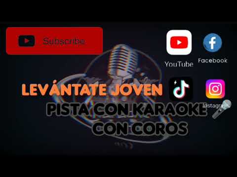 Levántate joven pistas karaoke con coros @advmusicstudiosoficial
