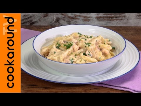 Penne al salmone fresco / Ricetta pasta con salmone