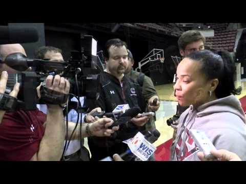 Dawn Staley's Thoughts on Playing UNC in the NCAA tournament