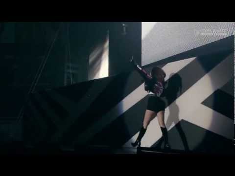 [HD] SNSD TaeTiSeo + Exo - DJ Got Us Falling In Love @ SMTown World Tour in Tokyo