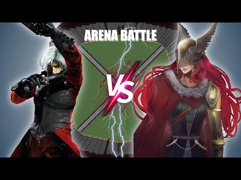 Dante Vs. Malenia | Devil May Cry & Elden Ring | Arena Battle