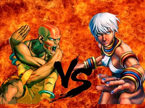 USF4 PC - CaKeDev (Dhalsim) Vs edgeshot2099 (Elena) [60 fps]