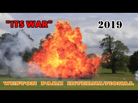 "ITS WAR" BATTLE OF BRITAIN RC PYROTECHNICS FUN FIGHTER CARNAGE **SATURDAY** WESTON PARK # 1 - 2019