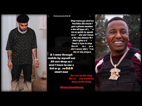 No Cap Goes In On HoneyKomb Brazy For Saying He Needs To Go To Jail To Prove Himself 😱🤦🏾‍♂️