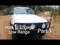 80 Series Landcruiser How 2 Engage Low Range & 4wd part 1