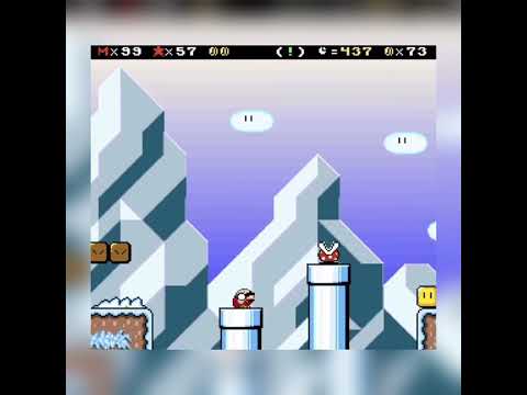 SMW Custom Music Track 489 - (Paper Mario - Over Shiver Mountain)