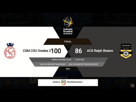 L1BM 2022-2023: CSM CSU Oradea 2 - Ralph Brașov
