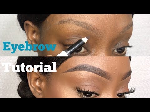 EASY EYEBROW TUTORIAL (UPDATED) FOR VERY THIN & SPARSE BROWS + TIPS FOR OILY BROWS