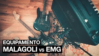 Video thumbnail for Comparativo Malagoli Zonda & EMG 81 - EQUIPAMENTO by Estevam Romera
