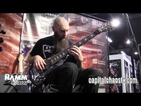 JEFF HUGHELL (Six Feet Under/Reciprocal) live @ NAMM 2014 on CAPITAL CHAOS TV