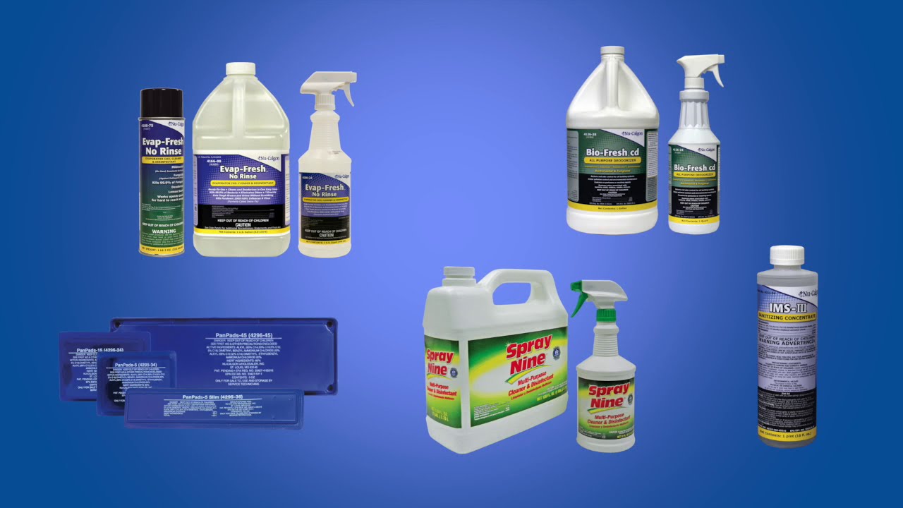 Learn about Nu-Calgon's EPA Registered Products for HVACR Equipment