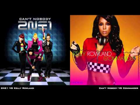 2NE1 VS Kelly Rowland Feat. David Guetta - Can't Nobody (Commander Mashup)