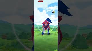 Catching Zamazenta from GBL rewards #viral #pokemon #trending #pokemongo