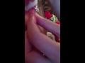 Pop the piercing spot 