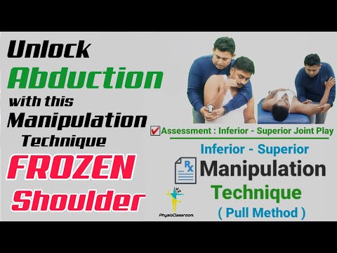 Frozen Shoulder Treatment 7 Stage Shoulder Mobilization Technique Spencer s Technique