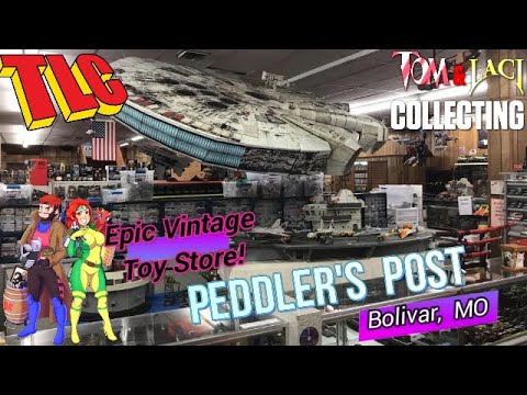 Peddler's Post 2021 Visit -- Epic Vintage Toy Store Tour  -- Pickups -- TLC Tom & Laci Collect
