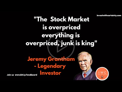 How do you become obsessed with avoiding market bubbles?  | Jeremy grantham | investwithcertainty