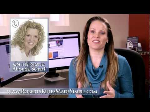 Robert's Rules Revealed: Ep. 11 - Minutes Made Easy