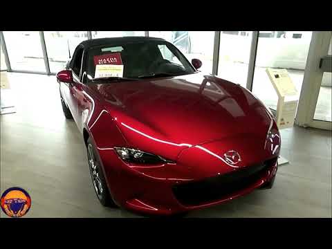 New 2021 Mazda MX 5 Roadster The Best Red Sport Car Exterior and Interior FHD