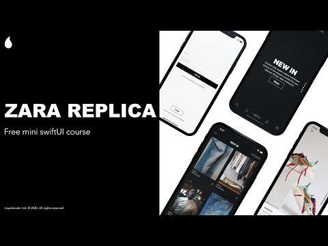 Free swift UI Course - Zara replica UI  (LINK IN DESCRIPTION)