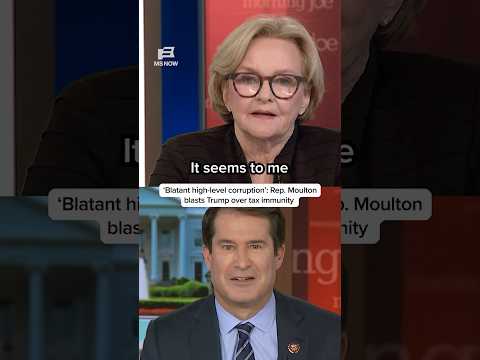 'Blatant high-level corruption': Rep. Moulton blasts Trump over tax immunity