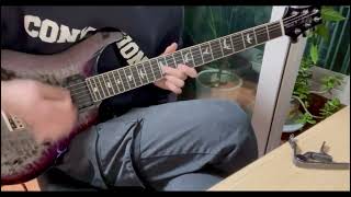 Periphery - Pale Aura intro riff raw cover