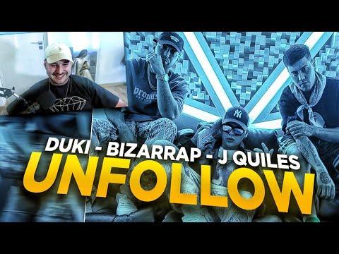 🇪🇸 REACCION: DUKI, Justin Quiles, Bizarrap - Unfollow