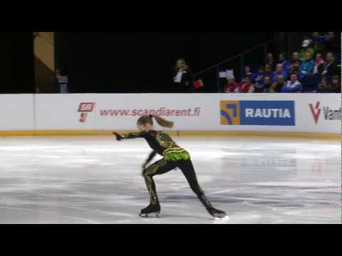 Finlandia Trophy 2012 Espoo 6.10.2012 Ladies Short Program Julia Lipnistkaia RUS