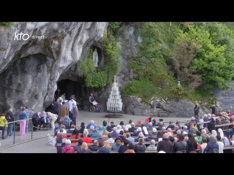 Chapelet du 21 mai 2024 à Lourdes