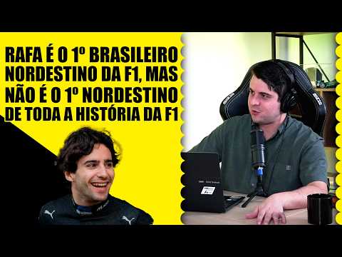 RAFA usará nº 50, é comparado a PERSONAGEM DE CINEMA e É O 2º NORDESTINO na F1