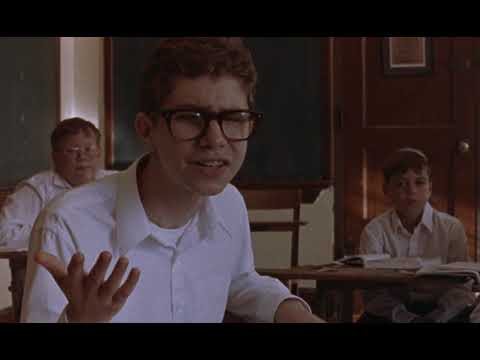 Jewish Student Challenges Teacher About God's Righteousness in "The Believer" 2001 with Ryan Gosling