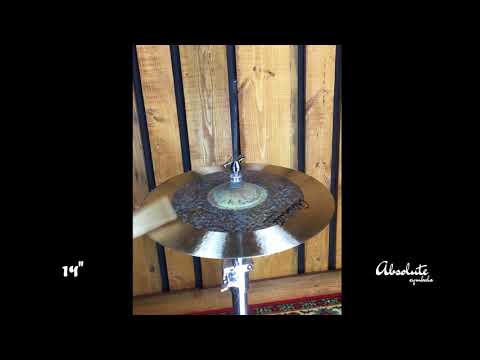 14" Absolute Cymbals Prototype Hi Hat - 1104/1542 grams