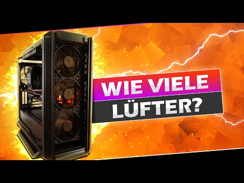 So viele LÜFTER braucht dein GAMING PC WIRKLICH! | Der PERFEKTE AIRFLOW - So einfach geht's!