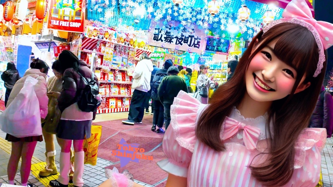 Tokyo Shinjuku 👍 Glittering Town 💖 4K Non-stop 1 hour