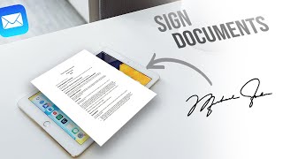 How to Sign Documents on iPad Email (multiple ways)