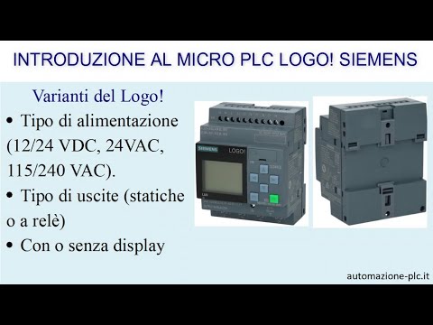 Introduzione al LOGO! Siemens
