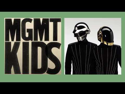 Daft Punk vs. MGMT Mashup: Harder, Better, Faster Stronger Kids