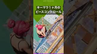 キーマウ１ヶ月のピースコントロール #shorts