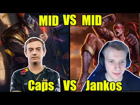 Jankos Lee sin Mid surprise VS Caps MID | who will win | G2 Jankos stream higlights