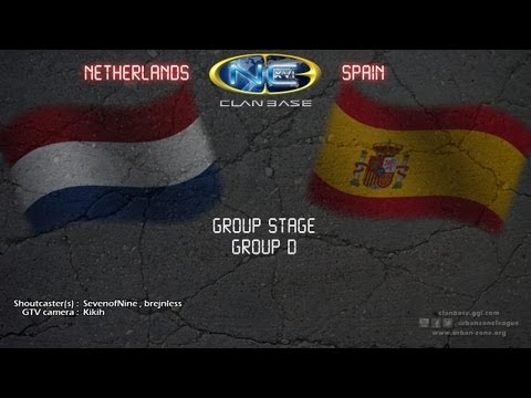 Clanbase NationsCup XVI - Group Stage - Netherlands vs Spain