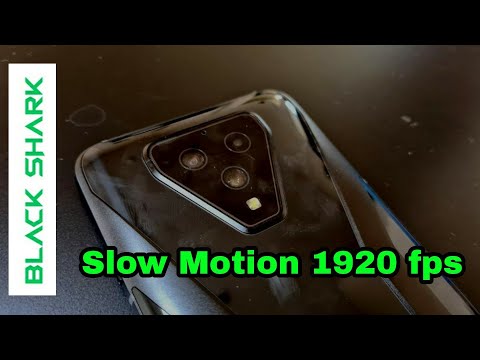 Black Shark 3 - Slow Motion 1920 fps