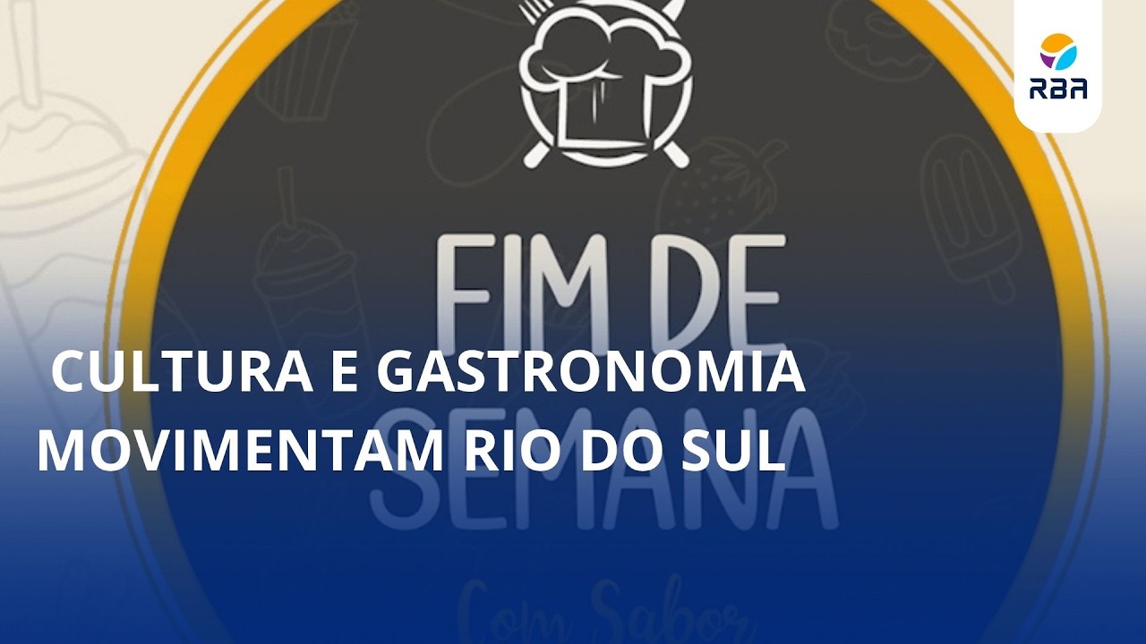Cultura e gastronomia movimentam Rio do Sul